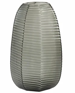 Light en Living Vaas Ø23x37,5 cm MAEVA smoke glas grijs Clearance