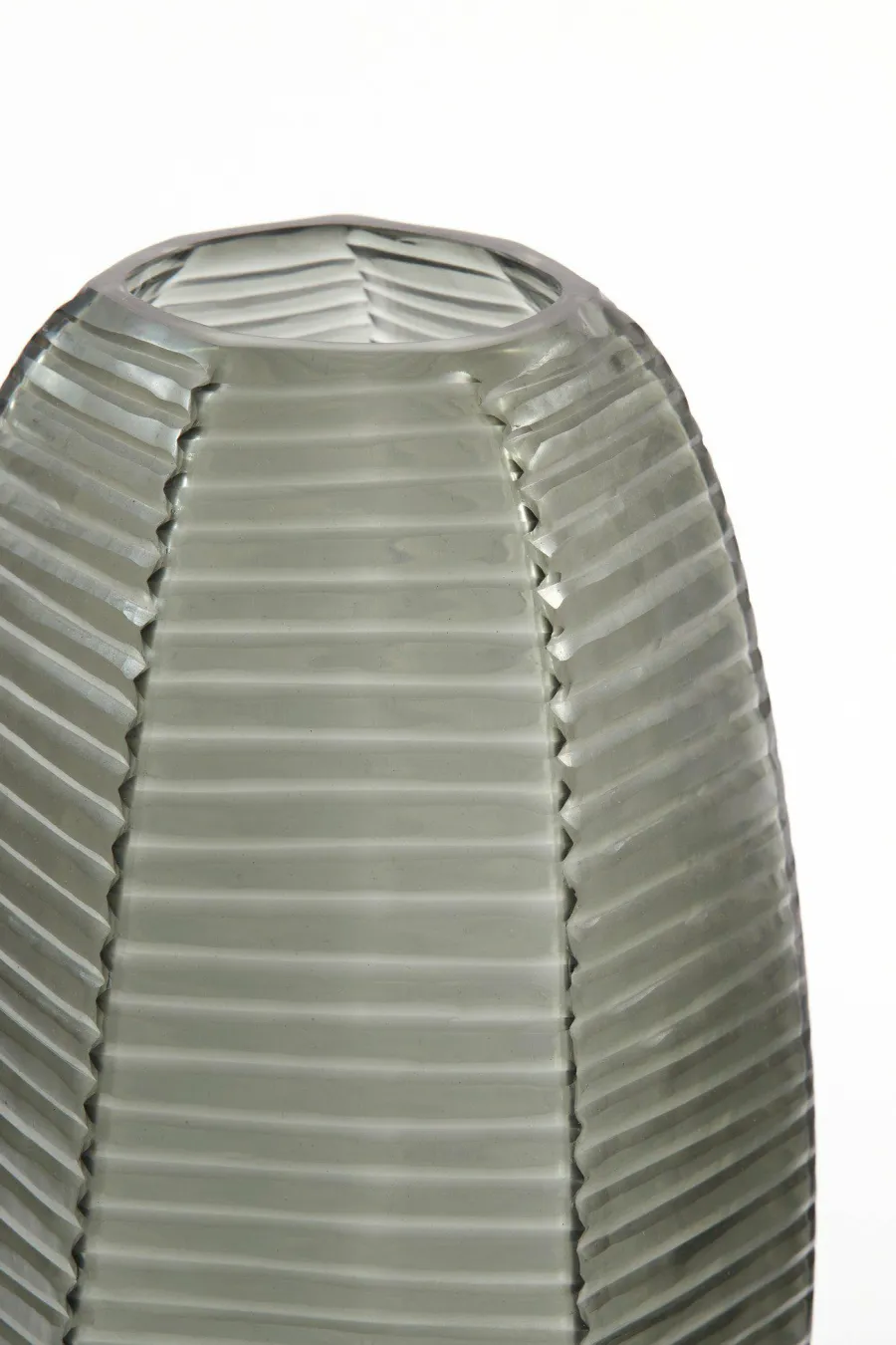 Light en Living Vaas Ø23x37,5 cm MAEVA smoke glas grijs Clearance