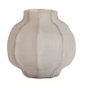 Light en Living Vaas Ø27X26 cm TEJEDA glas licht bruin Clearance
