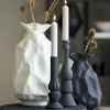 Light en Living Vaas Ø21x31 cm HOLBOX mat zwart Clearance