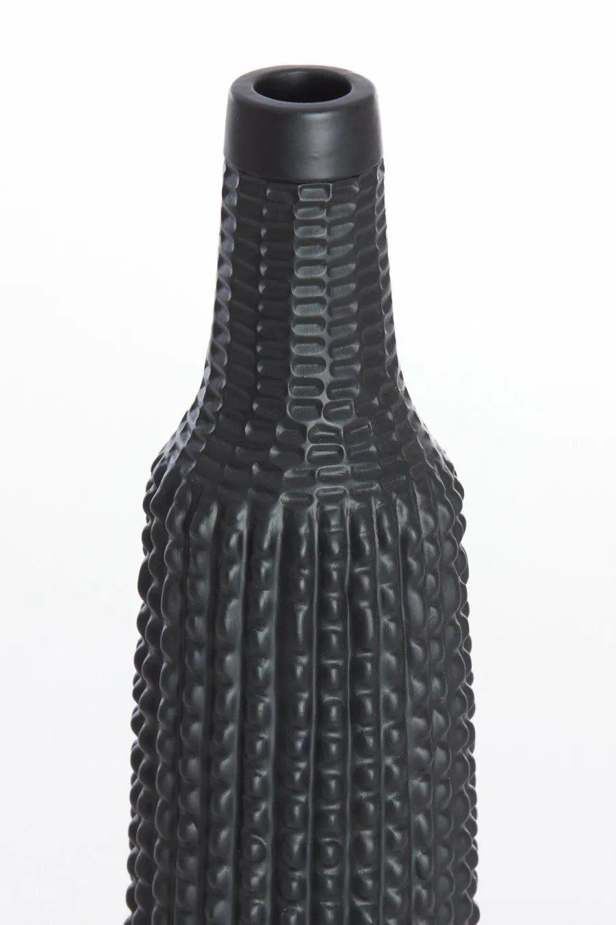 Light en Living Vaas Ø9,5x46 cm ANGIRA mat zwart Best