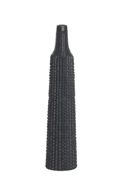 Light en Living Vaas Ø9,5x46 cm ANGIRA mat zwart Best