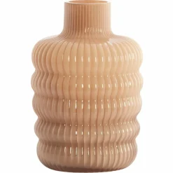 Light en Living Vaas Ø13,5x20,5 cm LUNETTE glas caramel Online