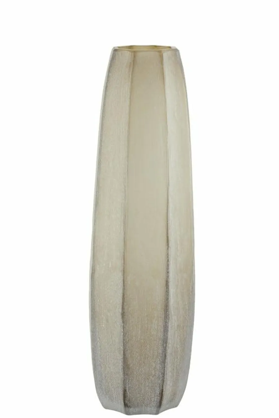 Light en Living Vaas Ø17x60 cm BRADLEY glas licht bruin Clearance