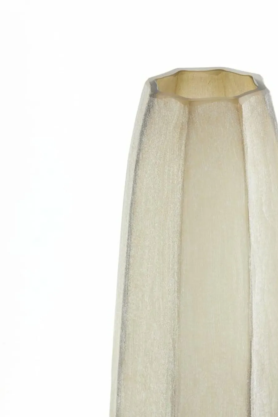 Light en Living Vaas Ø17x60 cm BRADLEY glas licht bruin Clearance
