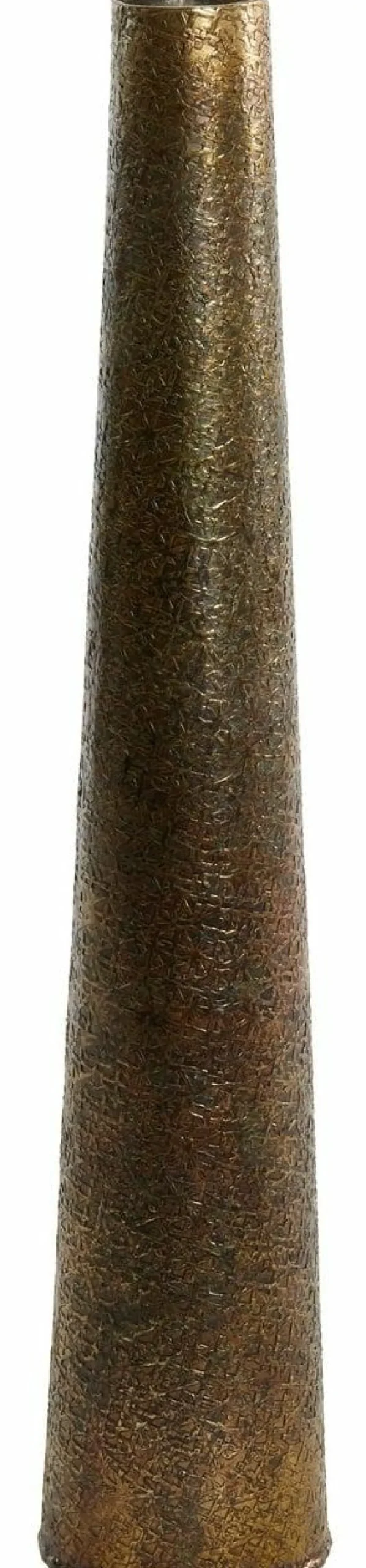 Light en Living Vaas Ø9x52 cm IKONGA ruw antiek brons
