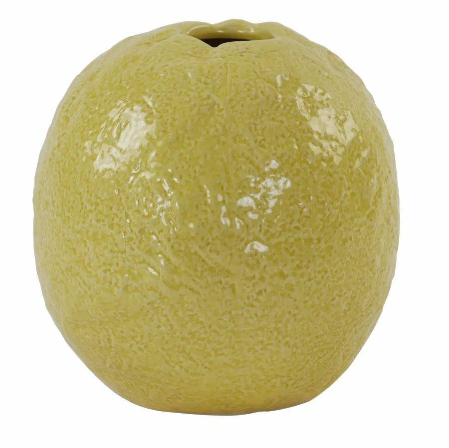 Light en Living Vaas Ø21,5x22 cm LEMON keramiek geel Sale