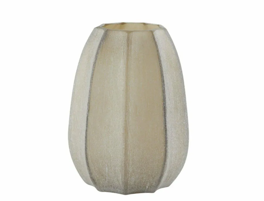 Light en Living Vaas Ø17x23,5 cm BRADLEY glas licht bruin Hot