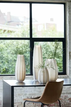 Light en Living Vaas Ø17x23,5 cm BRADLEY glas licht bruin Hot