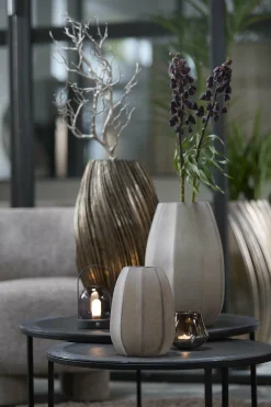 Light en Living Vaas Ø17x23,5 cm BRADLEY glas licht bruin Hot