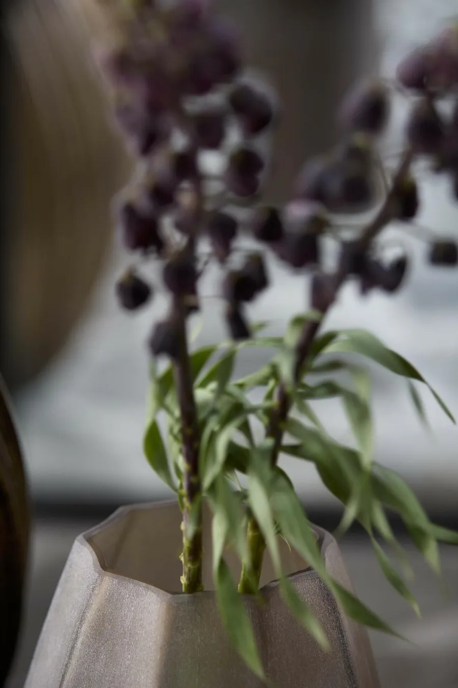 Light en Living Vaas Ø17x23,5 cm BRADLEY glas licht bruin Hot