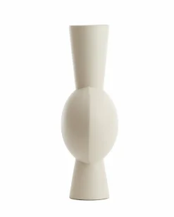Light en Living Vaas 26x19x54 cm KAVANDU crème Discount