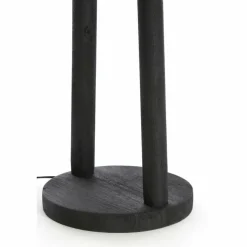 Light en Living Vloerlamp Ø30x135 cm XITTA hout mat zwart Hot