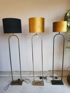 Light en Living Vloerlamp 30x15x142 cm JAMIRI licht goud Best