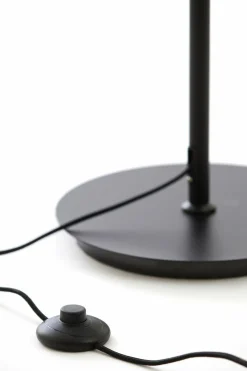 Light en Living Vloerlamp Ø35x160 cm JULIA glas smoke+zwart