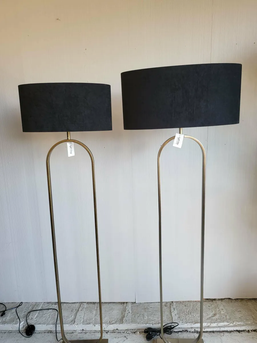 Light en Living Vloerlamp 30x15x142 cm JAMIRI antiek koper Hot