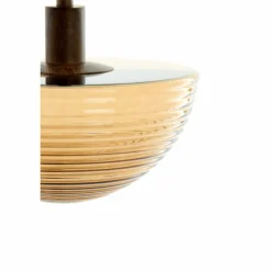 Light en Living Vloerlamp 43x30x165 cm BAYLIE hout print d bruin+bruin glas Online