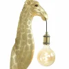Light en Living Wandlamp Giraffe goud of zwart Outlet