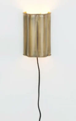 Light en Living Wandlamp 13,5x9,5x20,5 cm FRINGE antiek brons New