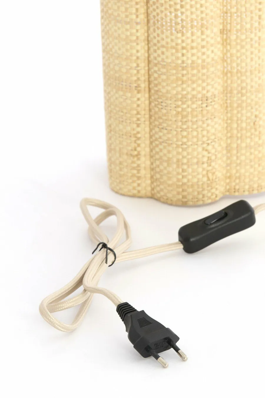 Light en Living Wandlamp 15x10x30,5 cm VERDANTIA raffia naturel Best