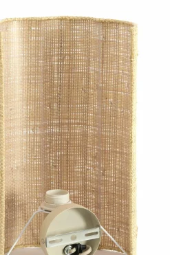 Light en Living Wandlamp 15x10x30,5 cm VERDANTIA raffia naturel Best