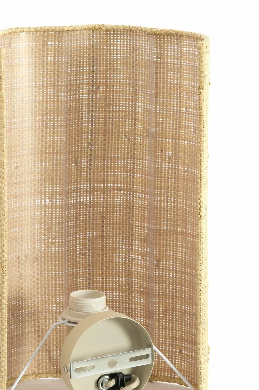 Light en Living Wandlamp 15x10x30,5 cm VERDANTIA raffia naturel Best
