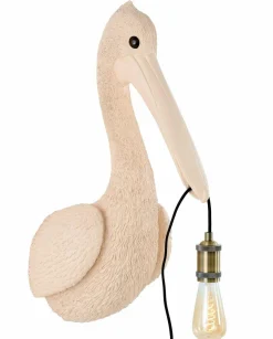Light en Living Wandlamp 33x28x63 cm PELICAN lichtroze Best