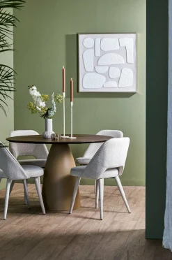 Light en Living Wandornament 80x3,5x80 cm NIEVES zand+crème Best