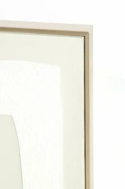 Light en Living Wandornament 80x3,5x80 cm NIEVES zand+crème Best