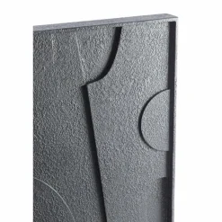 Light en Living Wandornament 80x8x60 cm COLINO hout mat zwart Outlet