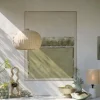 Light en Living Wandornament 90x3,5x120 cm MAREYA olijfgroen+crème New