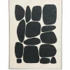 Light en Living Wandornament 60X3,5X80 cm CALDERA creme+zwart New
