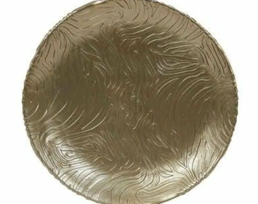 Light en Living Wandornament Ø30x3 cm ZEBRA goud Outlet
