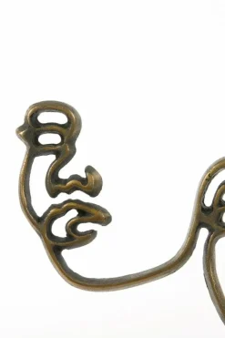 Light en Living Wandornament FACE mat zwart - 2 maten Clearance