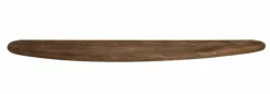 Light en Living Wandplank 100x25x3 cm GINOSU mat donker bruin Outlet