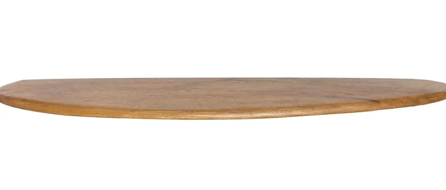 Light en Living Wandplank 70x17x3 cm GINOSU olie bruin Sale