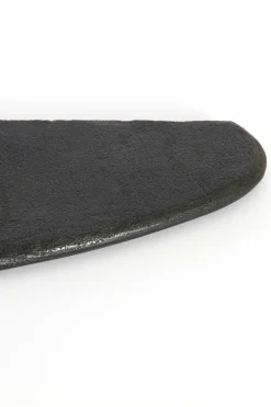 Light en Living Wandplank 110x25x3 cm GINOSA hout mat zwart New
