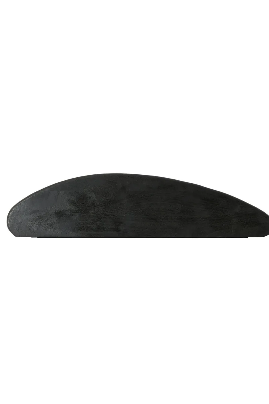 Light en Living Wandplank 110x25x3 cm GINOSA hout mat zwart New