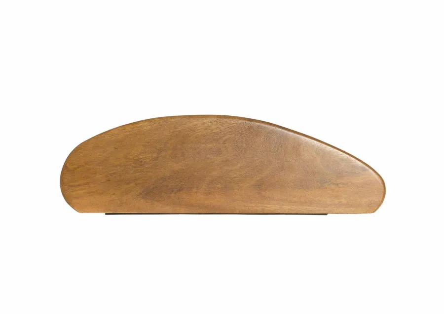 Light en Living Wandplank 49x15x3 cm GINOSU olie bruin Online