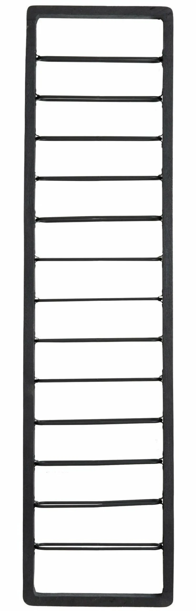 Light en Living Wijnrek 13 flessen 40x6x160 cm SORRENTO hout zwart+zwart Online