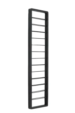 Light en Living Wijnrek 13 flessen 40x6x160 cm SORRENTO hout zwart+zwart Online