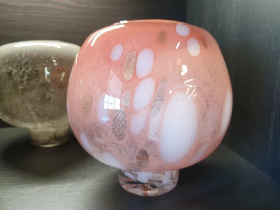Light en Living Windlicht ELIA glas perzik Best