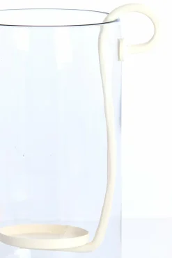 Light en Living Windlicht 23X18X33 cm DOLEGA glas helder+creme Sale