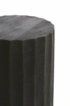 Light en Living Zuil ELLENA Ø35x60 cm | Hout Donkerbruin Mat – Light & Living Clearance