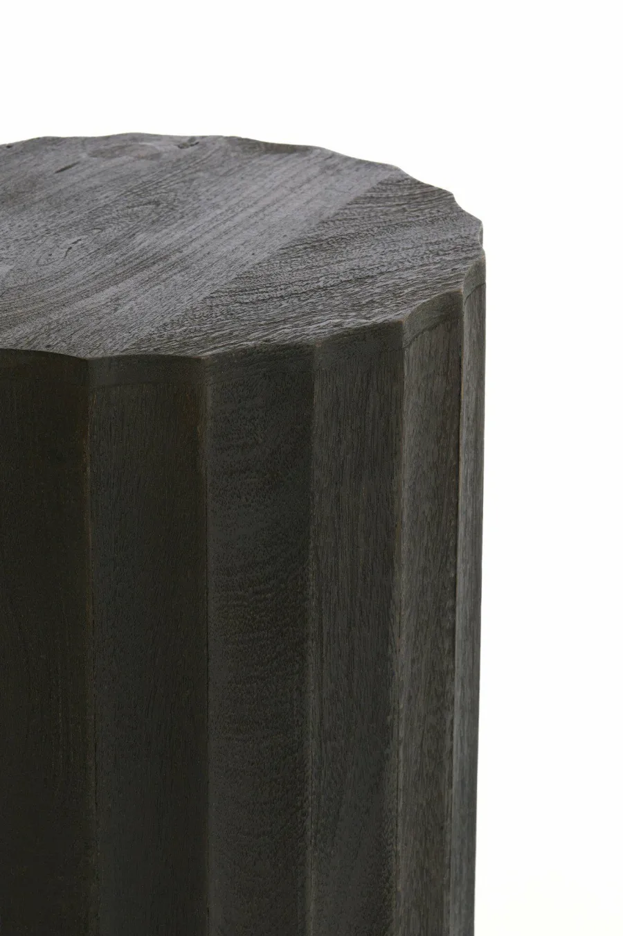 Light en Living Zuil ELLENA Ø35x80 cm | Hout Donkerbruin Mat – Light & Living Best