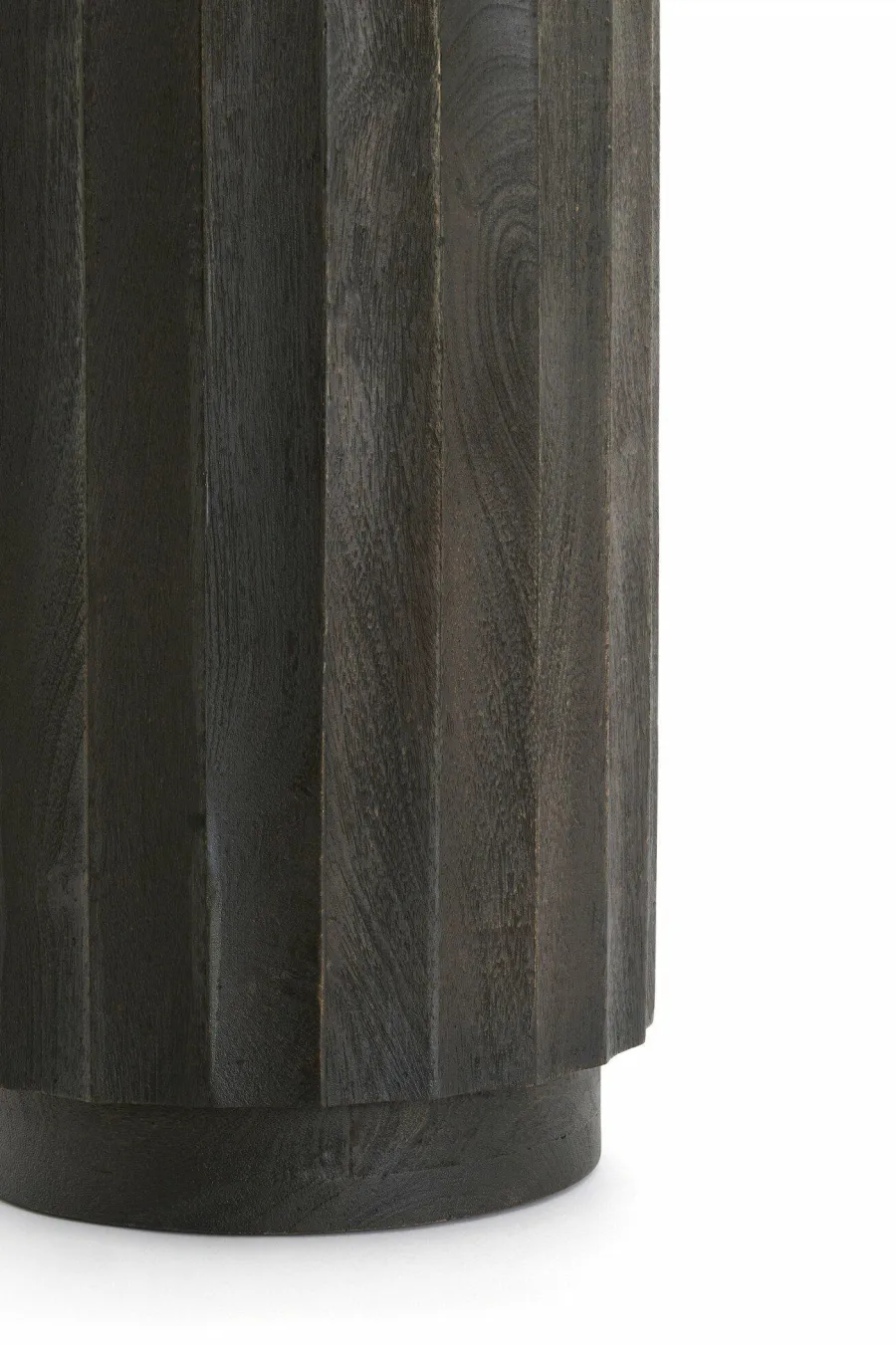 Light en Living Zuil ELLENA Ø35x80 cm | Hout Donkerbruin Mat – Light & Living Best