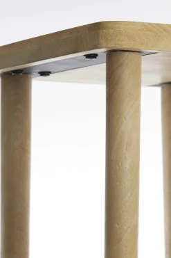 Light en Living Zuil 42x42x100 cm QIANO mango hout naturel New
