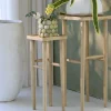 Light en Living Zuil 32x32x80 cm QIANO mango hout naturel Clearance