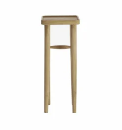 Light en Living Zuil 32x32x80 cm QIANO mango hout naturel Clearance