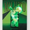 Locomocean Muurschilderij (LED Neon) - Mojito Online